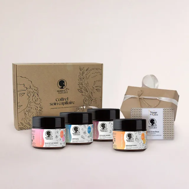 Noireônaturel Symphonie Botanique Geschenkset 4x Sheabutter