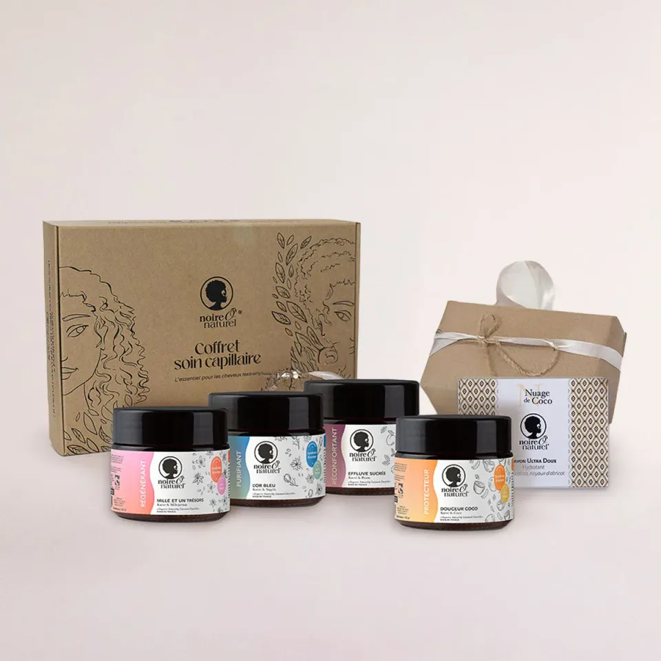 Noireônaturel Symphonie Botanique Geschenkset 4x Sheabutter