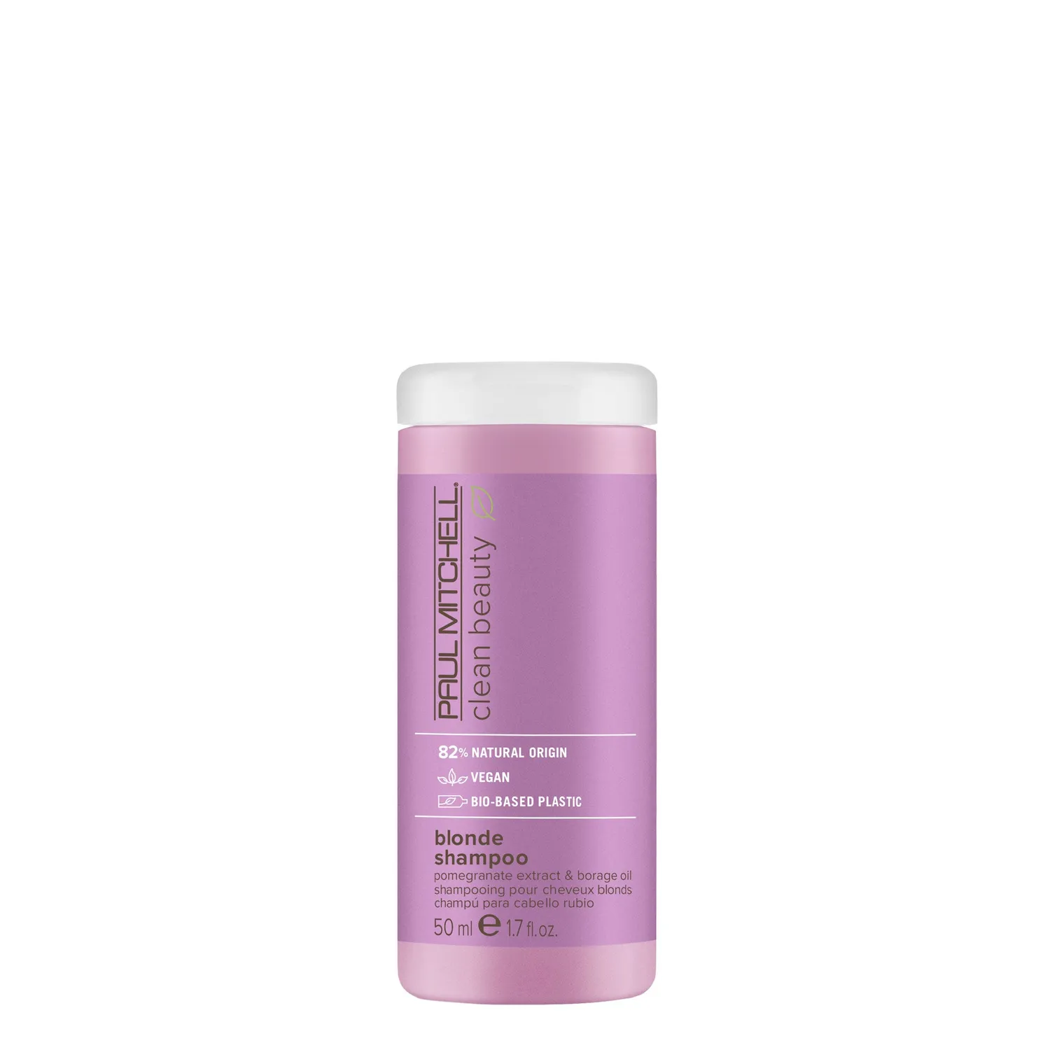 Paul Mitchell Clean Beauty Blonde Shampoo 50 ml Silbershampoo