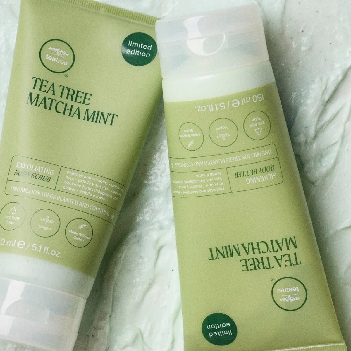 Paul Mitchell Tea Tree Matcha Mint Körperset 2x 5.1 oz.