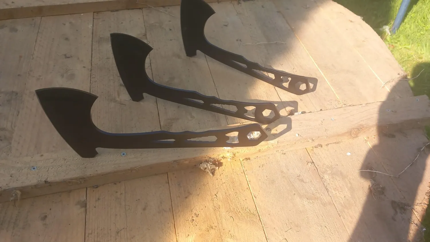 Jason Camping Axt Set Beil 3 Stück 26 cm Edelstahl