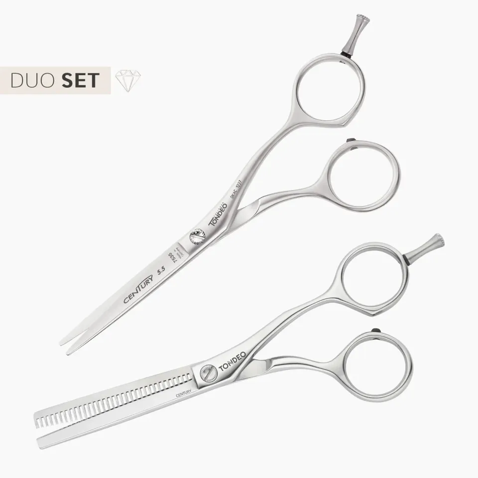 Tondeo Century Duo Offset Scheren-Set Slice 5,5 + 5,75 36 Zähne
