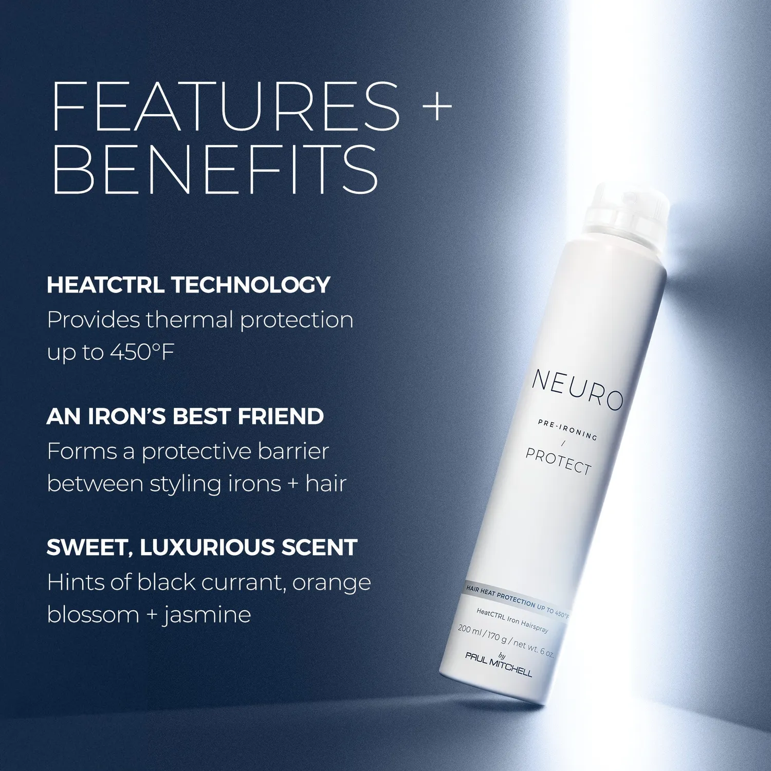 Paul Mitchell Neuro Protect HeatCTRL Haarspray 180 ml Hitzeschutz