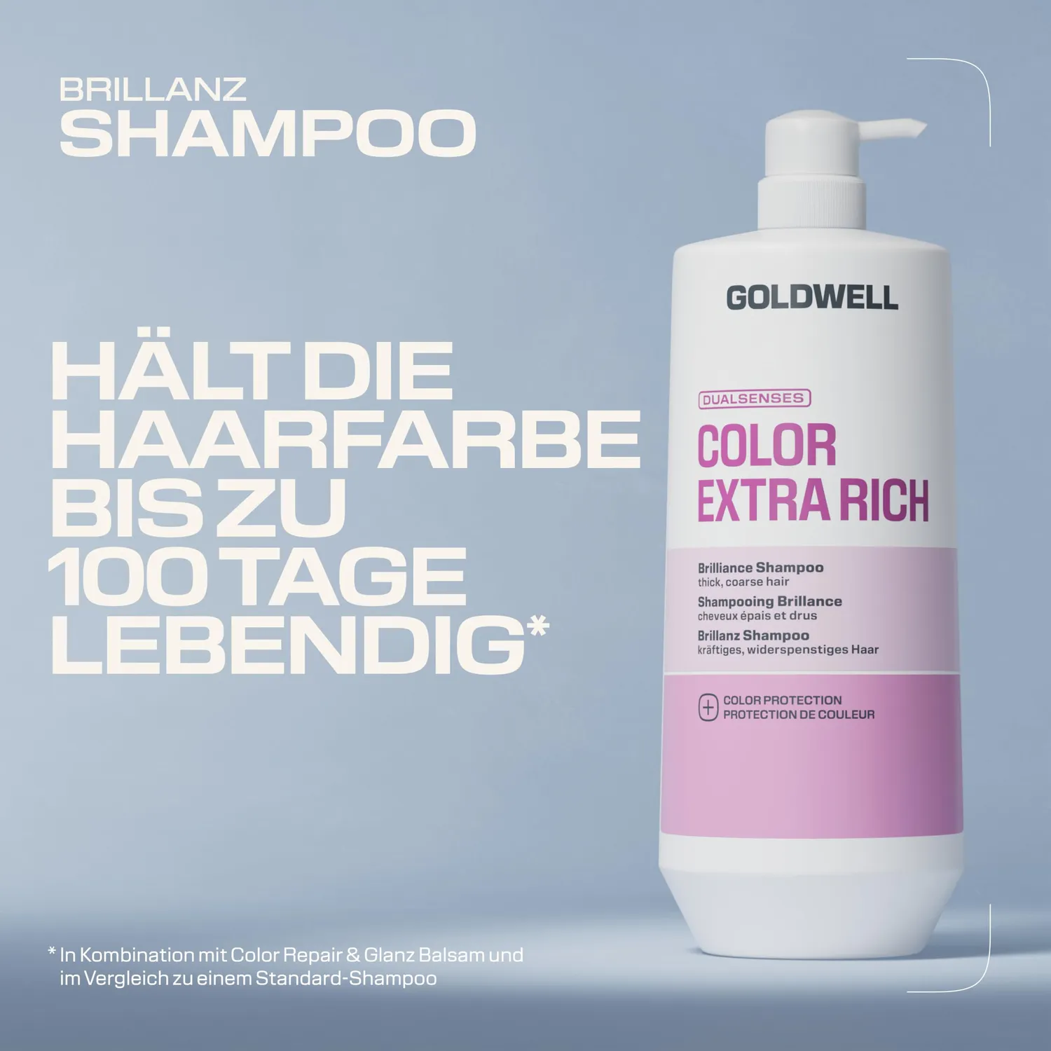 Goldwell Dualsenses Color Extra Rich Shampoo 1 l dickes Haar