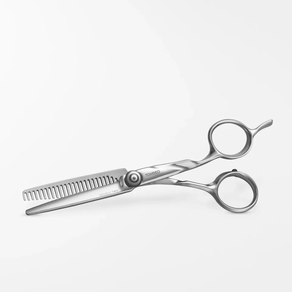 Tondeo Orgaenic Two Modellierschere Silber 24 Zähne