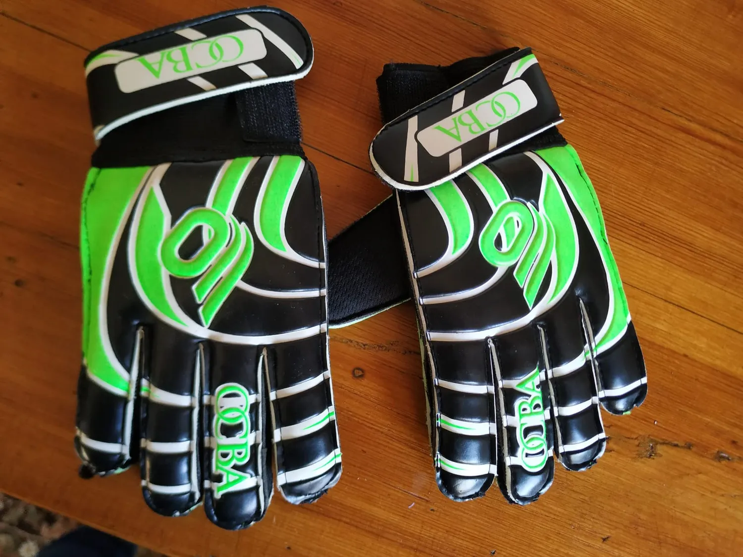 OCBA Torwarthandschuhe Kinder Latex Super Grip