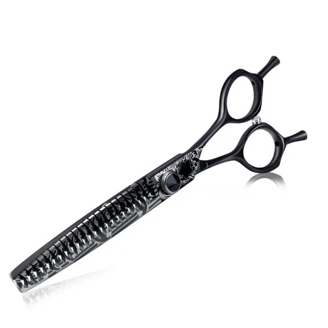 Jason 7 Zoll Effilierschere Hundeschere 23 Zähne 440C