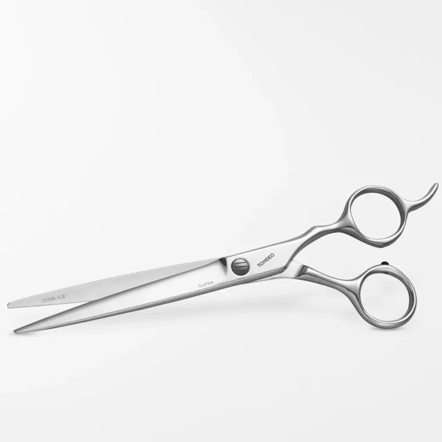 Tondeo Supra 6.0 Haarschere Silber Conblade Allrounder