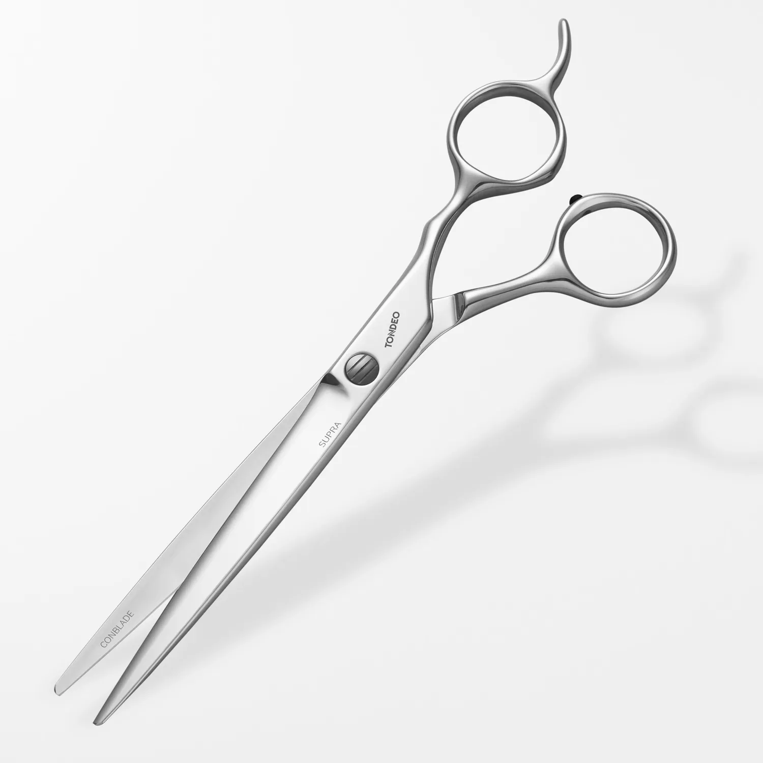 Tondeo Supra 6.0 Haarschere Silber Conblade Allrounder