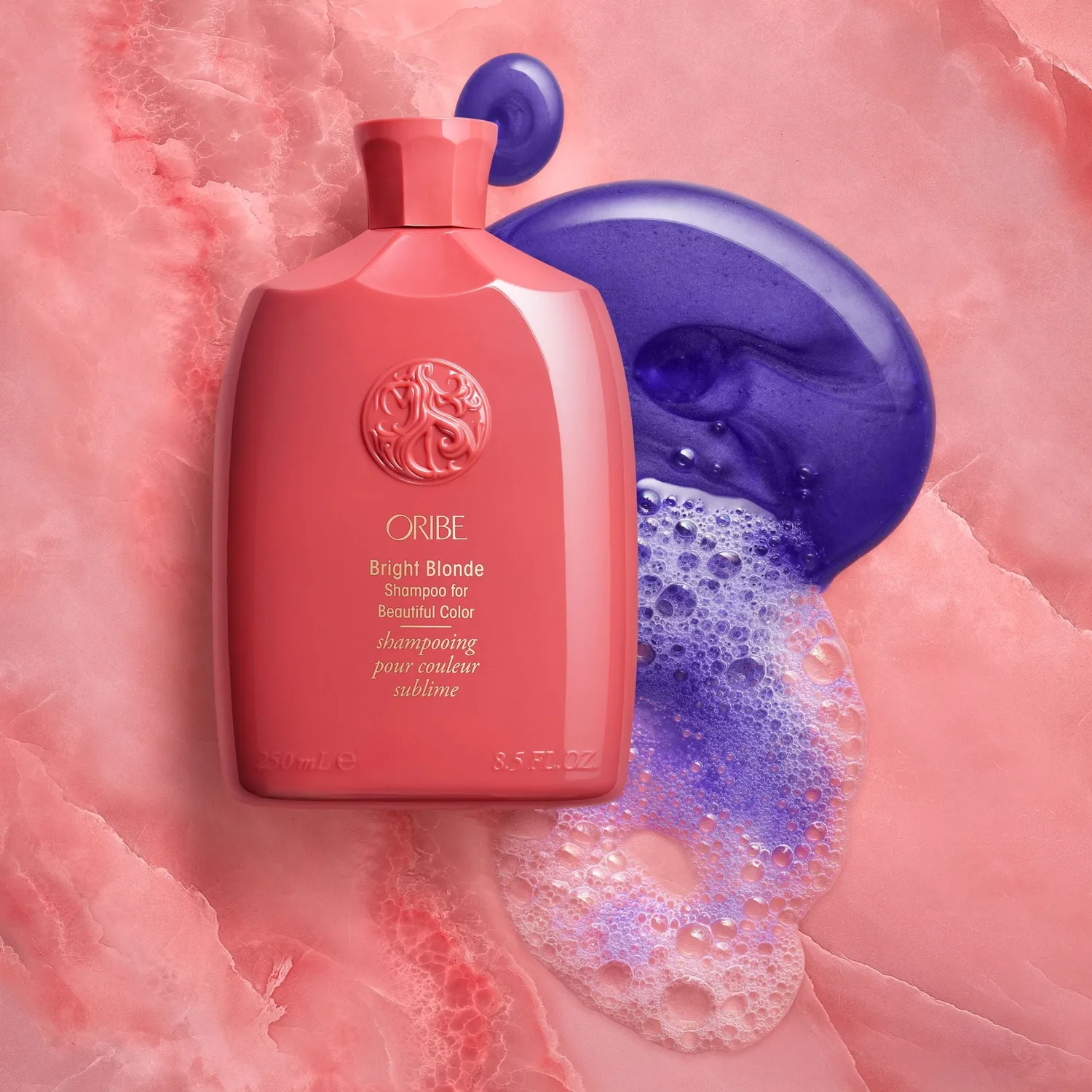 Oribe Bright Blonde Shampoo Violett für blondes Haar Normal