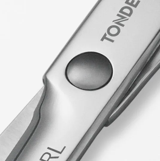 TONDEO Earl Haarschere 6,25 Zoll Silber Microverzahnung