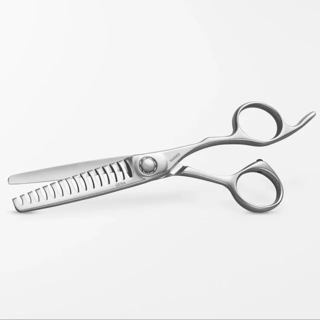 TONDEO Gera Textur Modellierschere Silber 15 Zähne