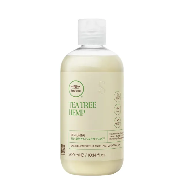 Paul Mitchell Tea Tree Hemp Shampoo Body Wash 300ml Hanf