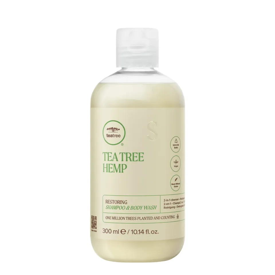 Paul Mitchell Tea Tree Hemp Shampoo Body Wash 300ml Hanf