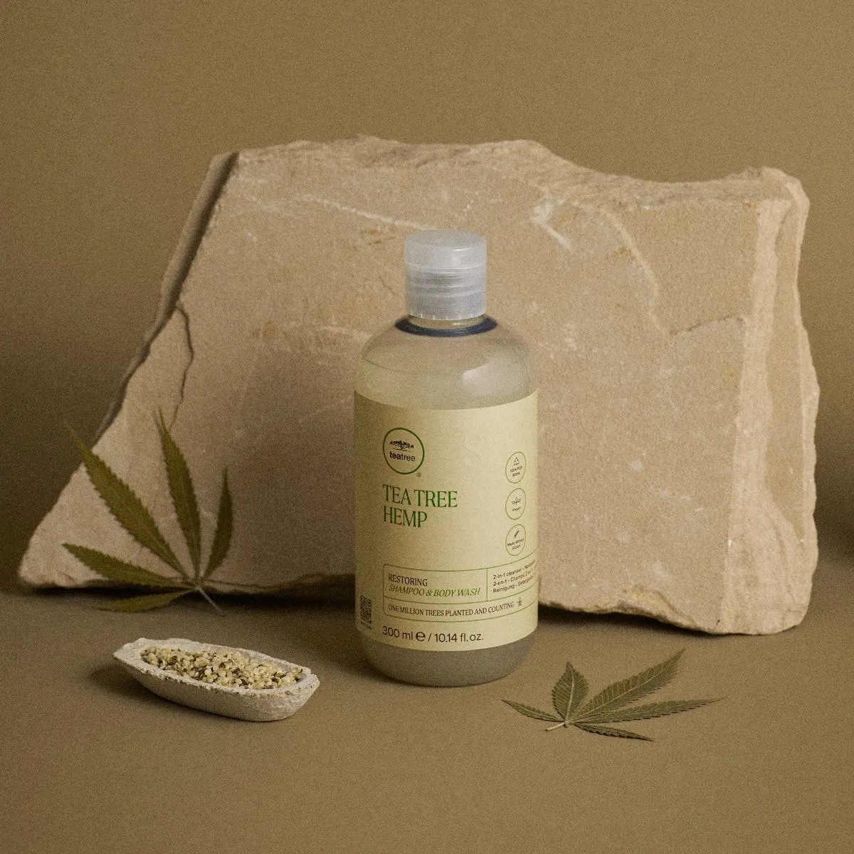 Paul Mitchell Tea Tree Hemp Shampoo Body Wash 300ml Hanf
