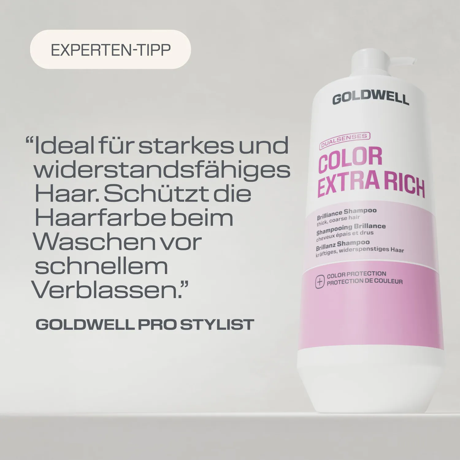 Goldwell Dualsenses Color Extra Rich Shampoo 1 l dickes Haar