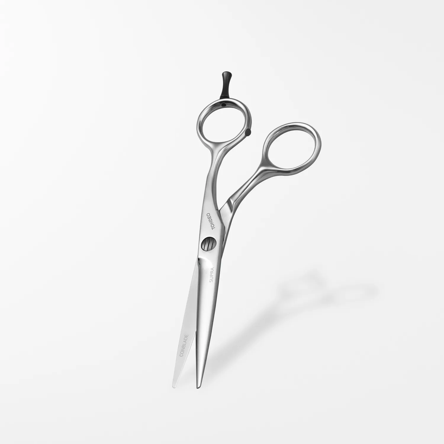 Tondeo Supra 6.0 Haarschere Silber Conblade Allrounder