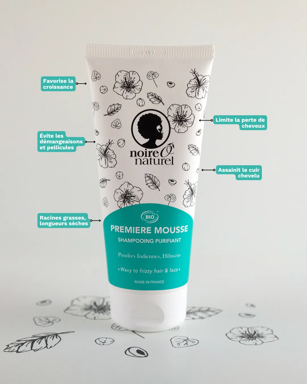 Noireônaturel Première Mousse Shampoo 50ml Bio