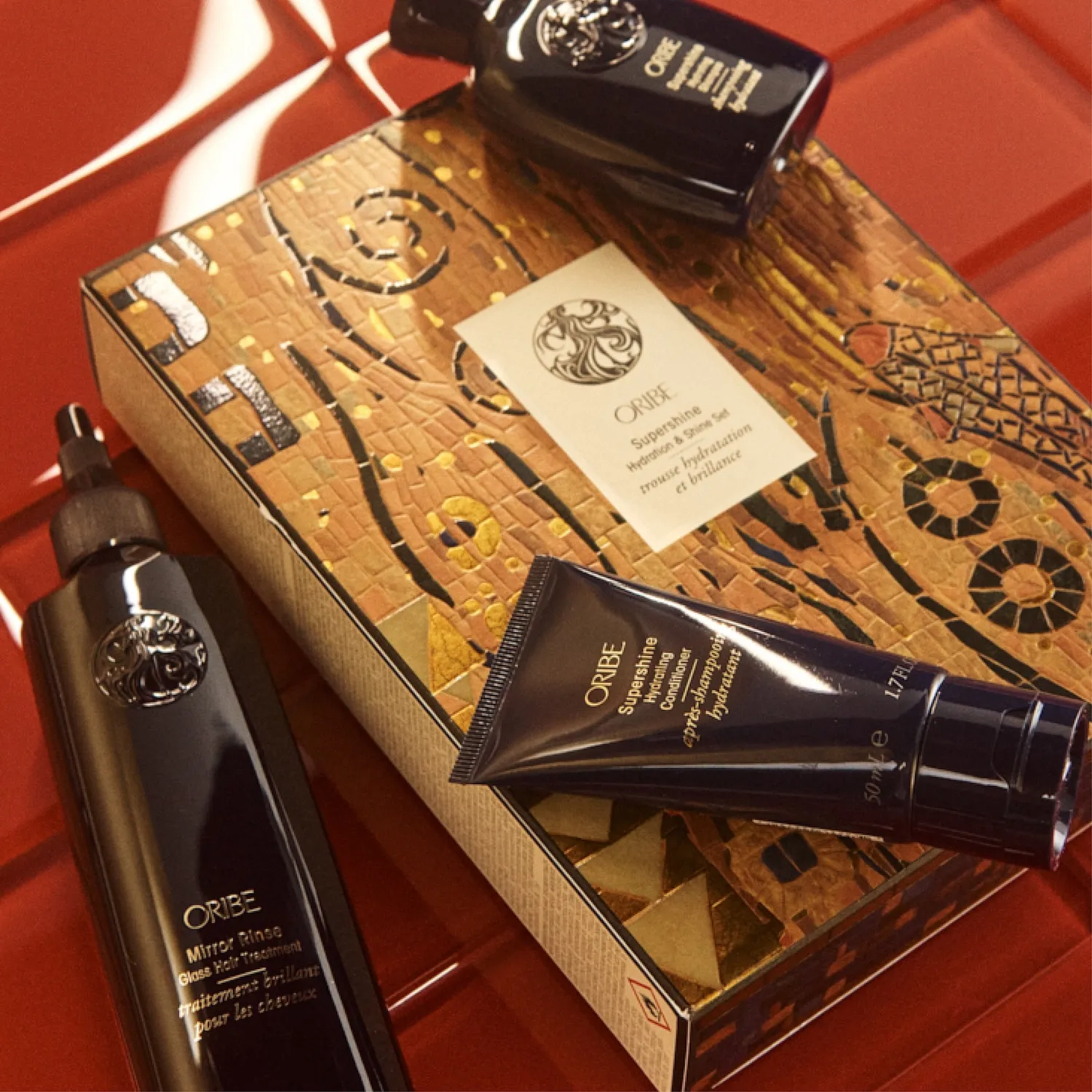 Oribe Supershine Hydration & Shine Haar-Set 3-teilig feuchtigkeitsspendend