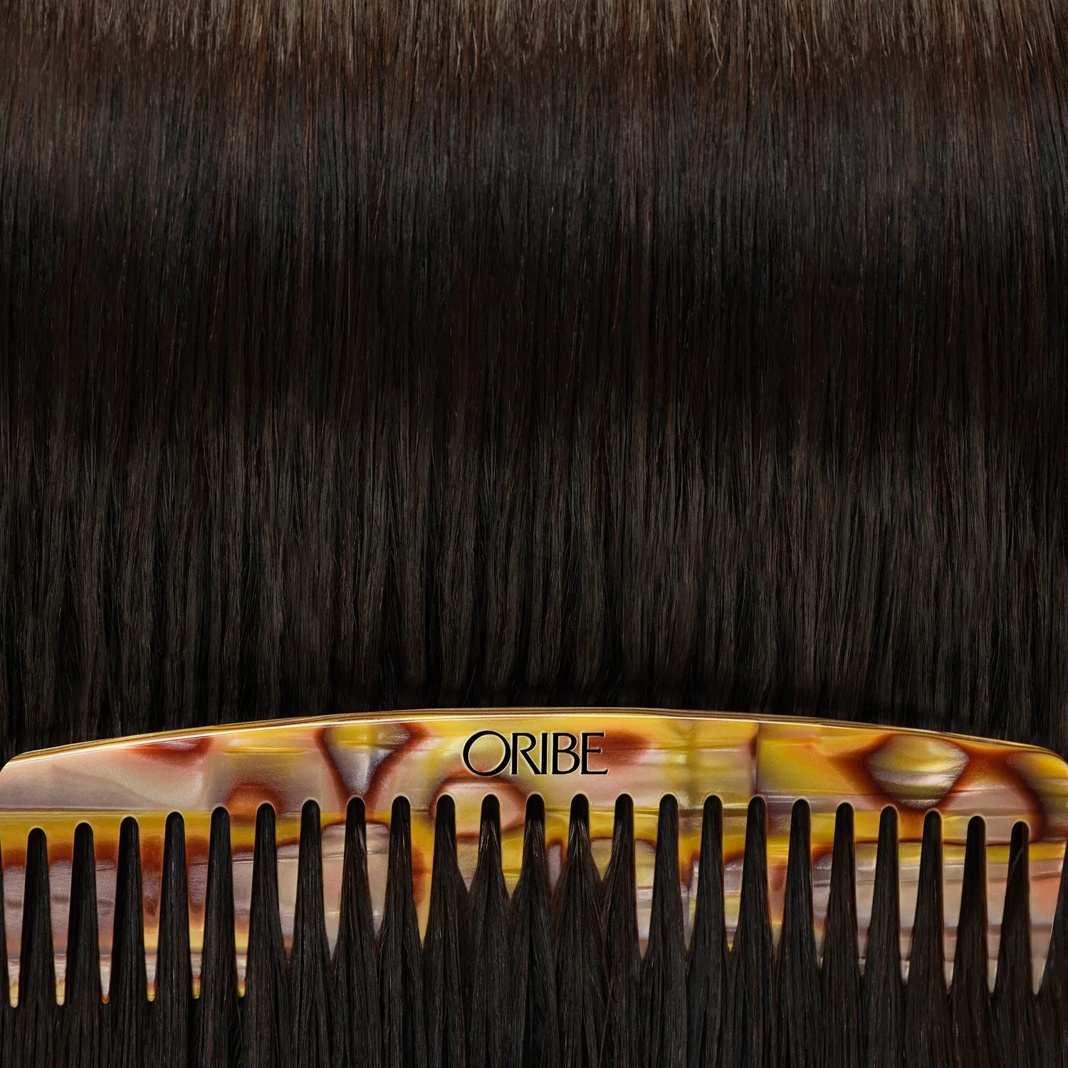 Oribe Italian Resin Wide Tooth Comb Kamm Normal grobzinkig