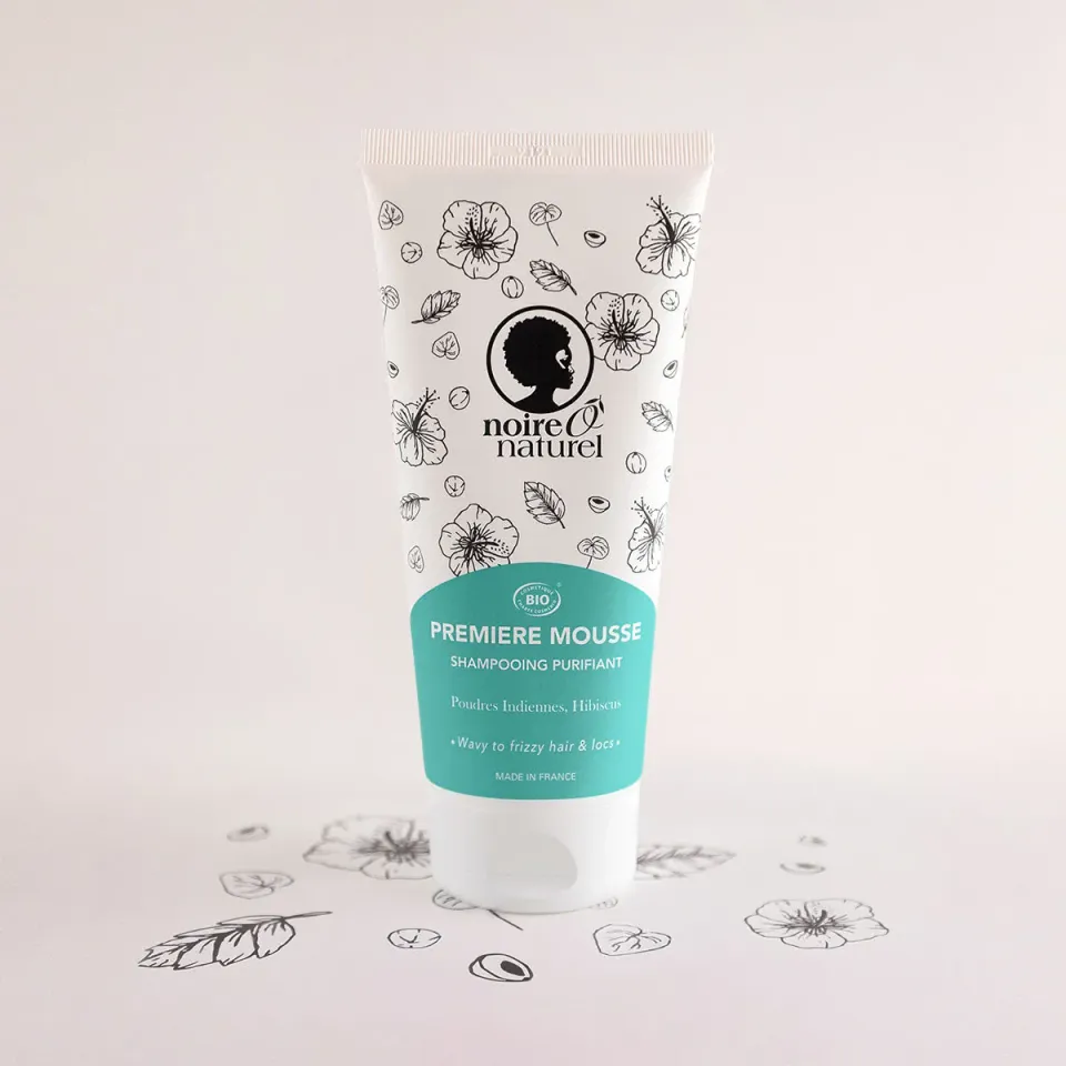 Noireônaturel Première Mousse Shampoo 200 ml Bio Hibiskus