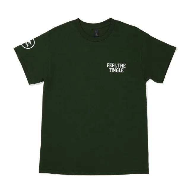 Paul Mitchell Tea Tree Feel the Tingle T-Shirt dunkelgrün