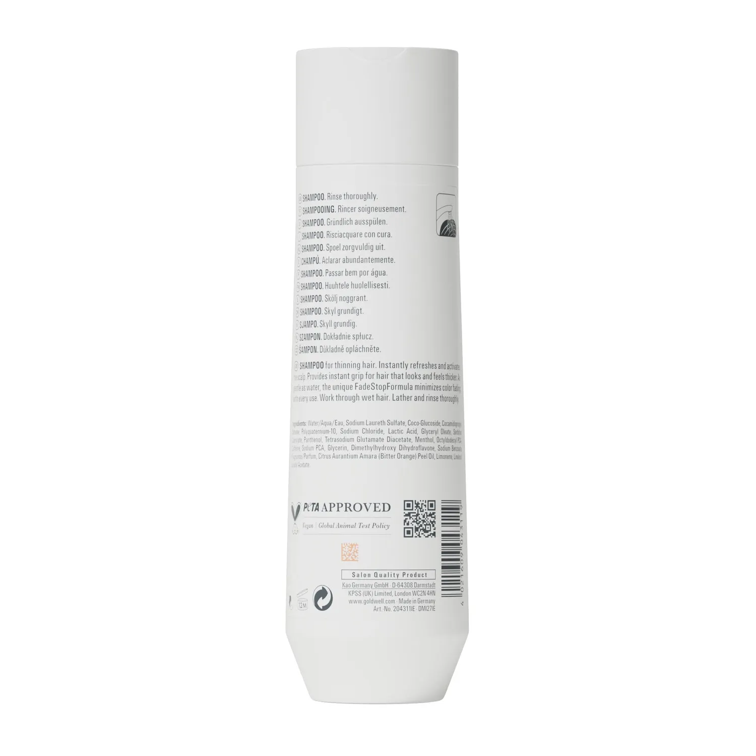 Goldwell Dualsenses Scalp Specialist Shampoo 250 ml Koffein
