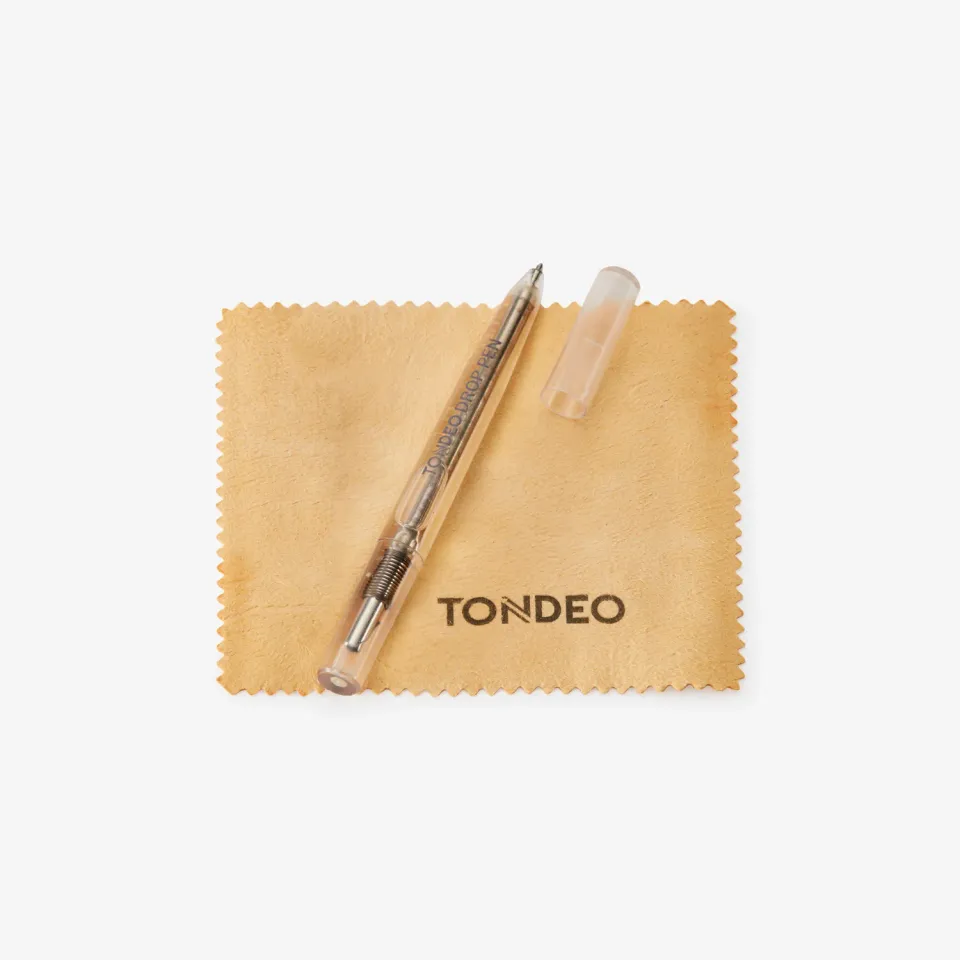TONDEO Pflegebox Scherenöl Set mit Ledertuch