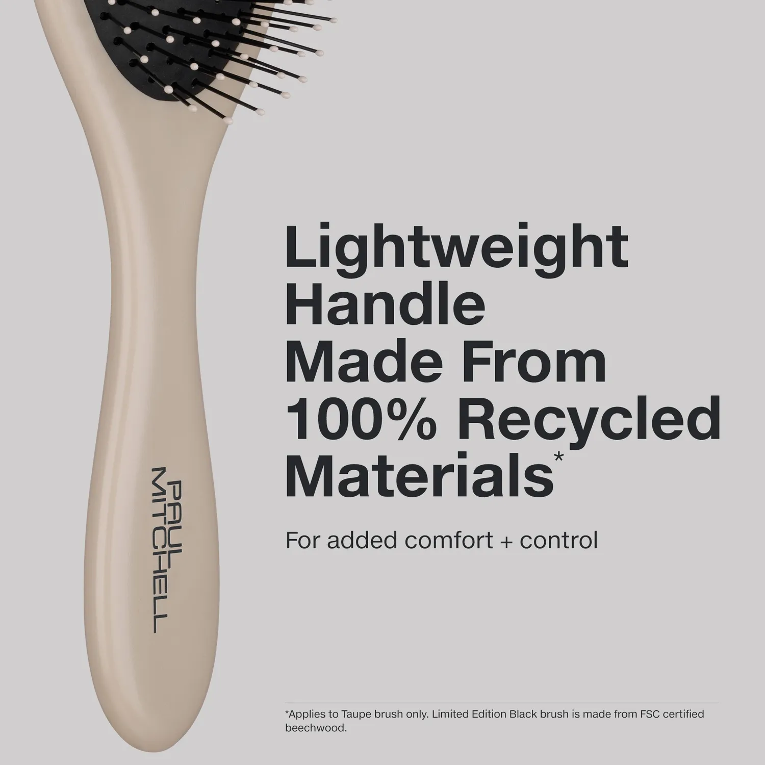 Paul Mitchell Detangling Brush Entwirrbürste Schwarz Holz