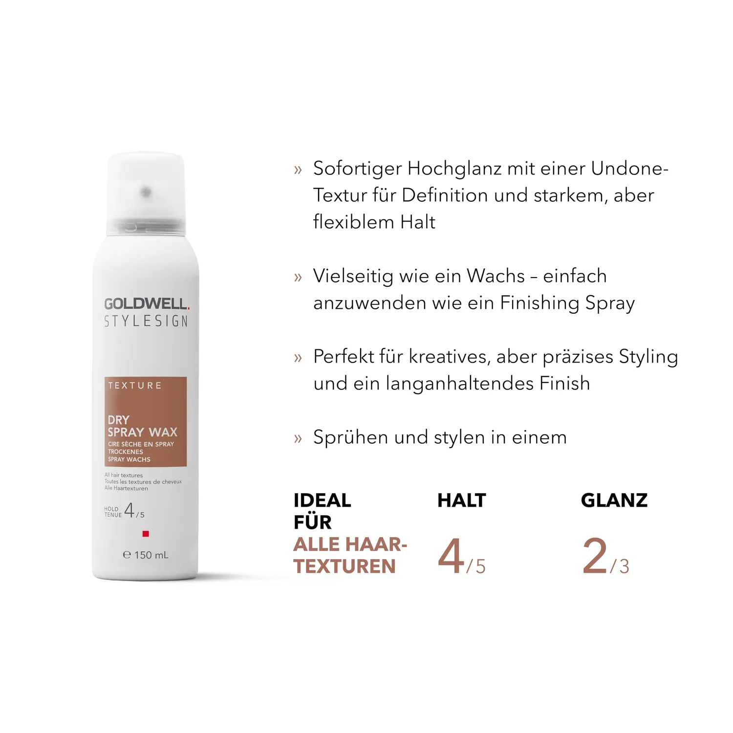 Goldwell StyleSign Texture Dry Spray Wax 150 ml Glanz
