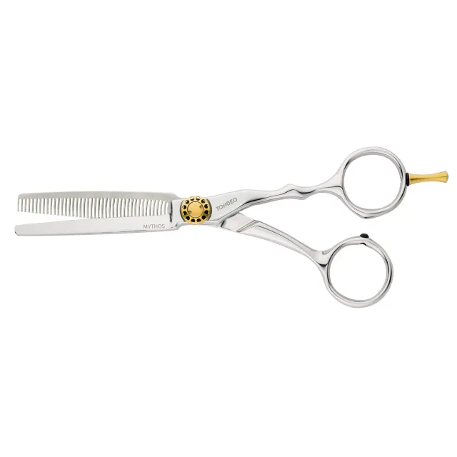 TONDEO Mythos Wave 42 Modellierschere Silber Rechtshand