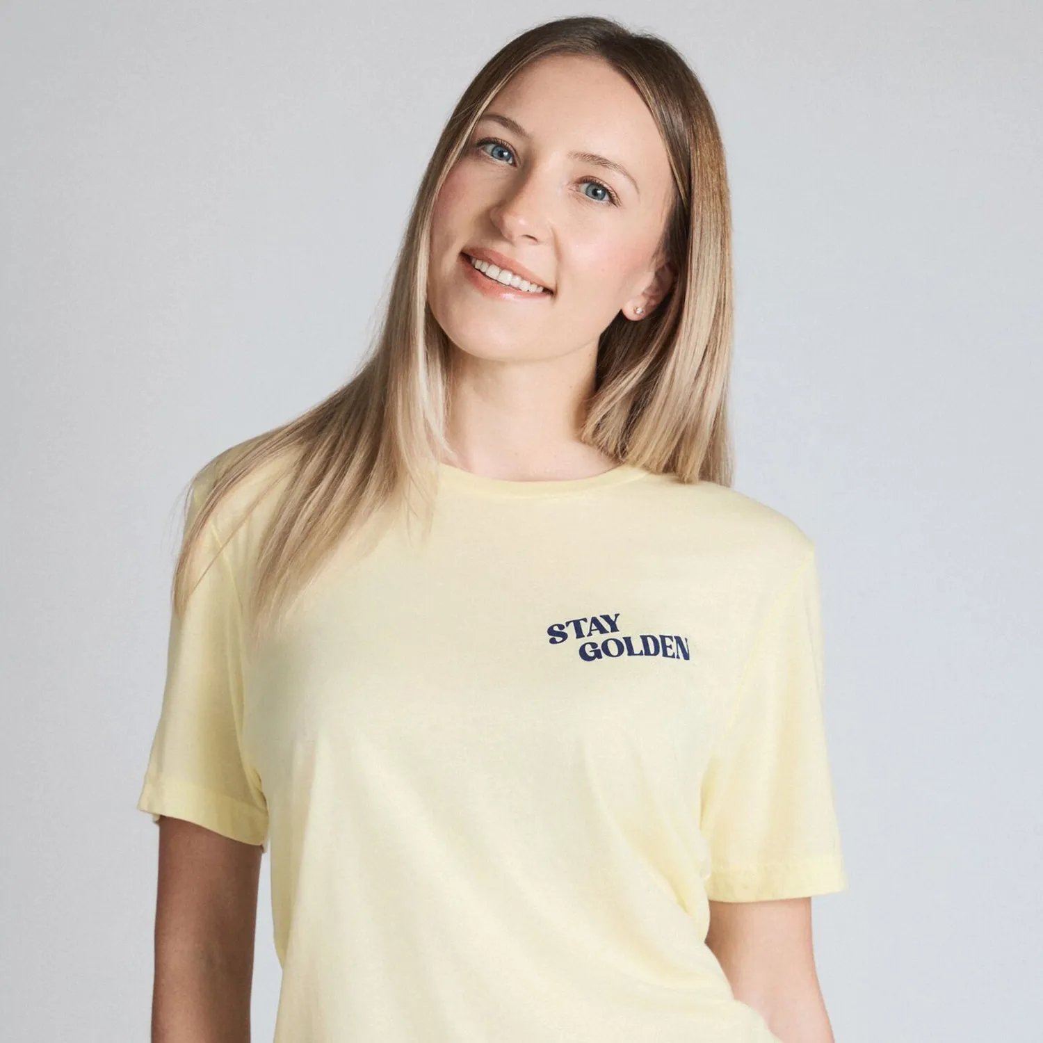 Paul Mitchell Stay Golden T-Shirt Weiß leicht