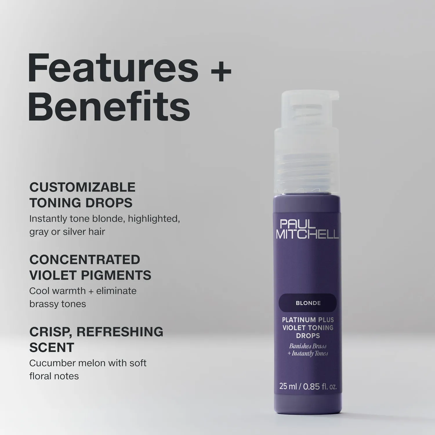 Paul Mitchell Platinum Plus Drops 25 ml Violett blond