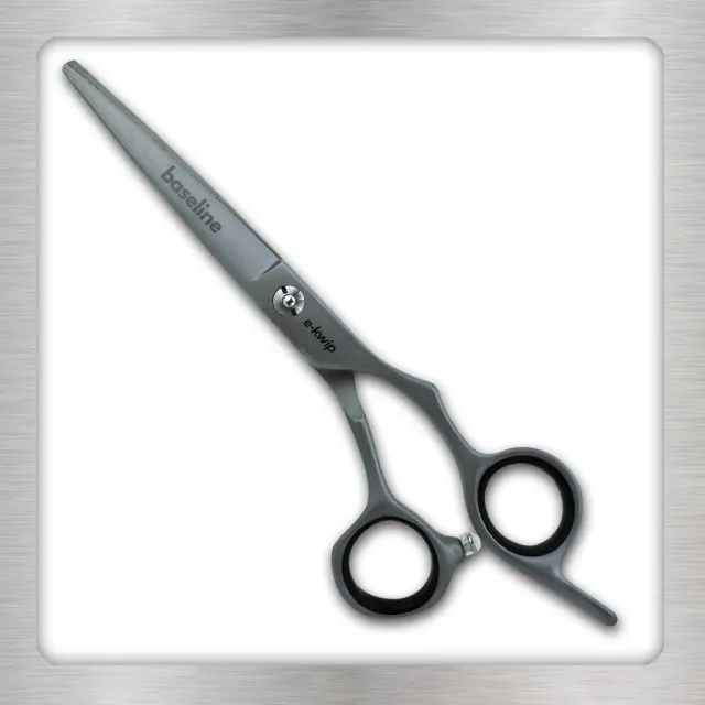e-kwip Baseline Offset Friseurschere 5,5" Japanstahl