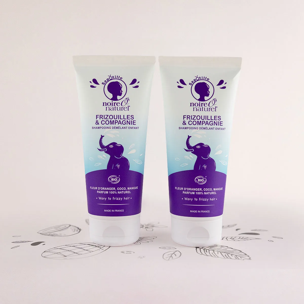 Noireônaturel Sapotille Frizouilles Duo-Shampoo 2er-Set