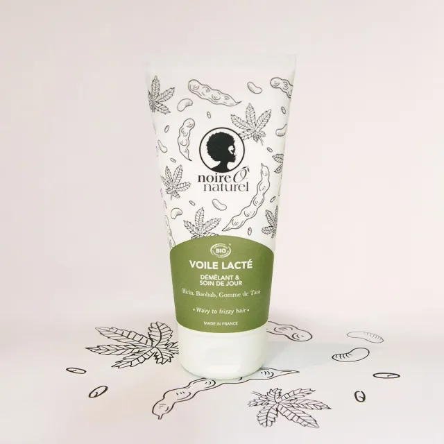 Noireônaturel Voile Lacté Haarmilch Leave-in Bio Locken