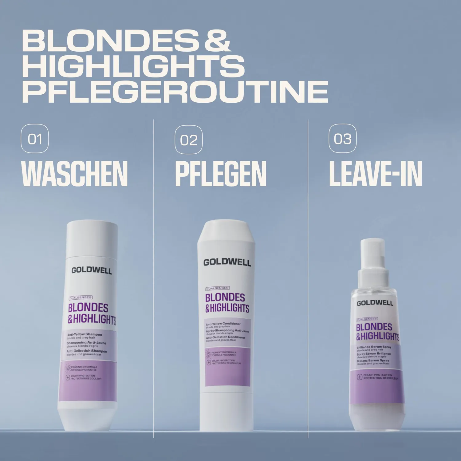 Goldwell Dualsenses Blondes & Highlights Serum Spray 150 ml blond