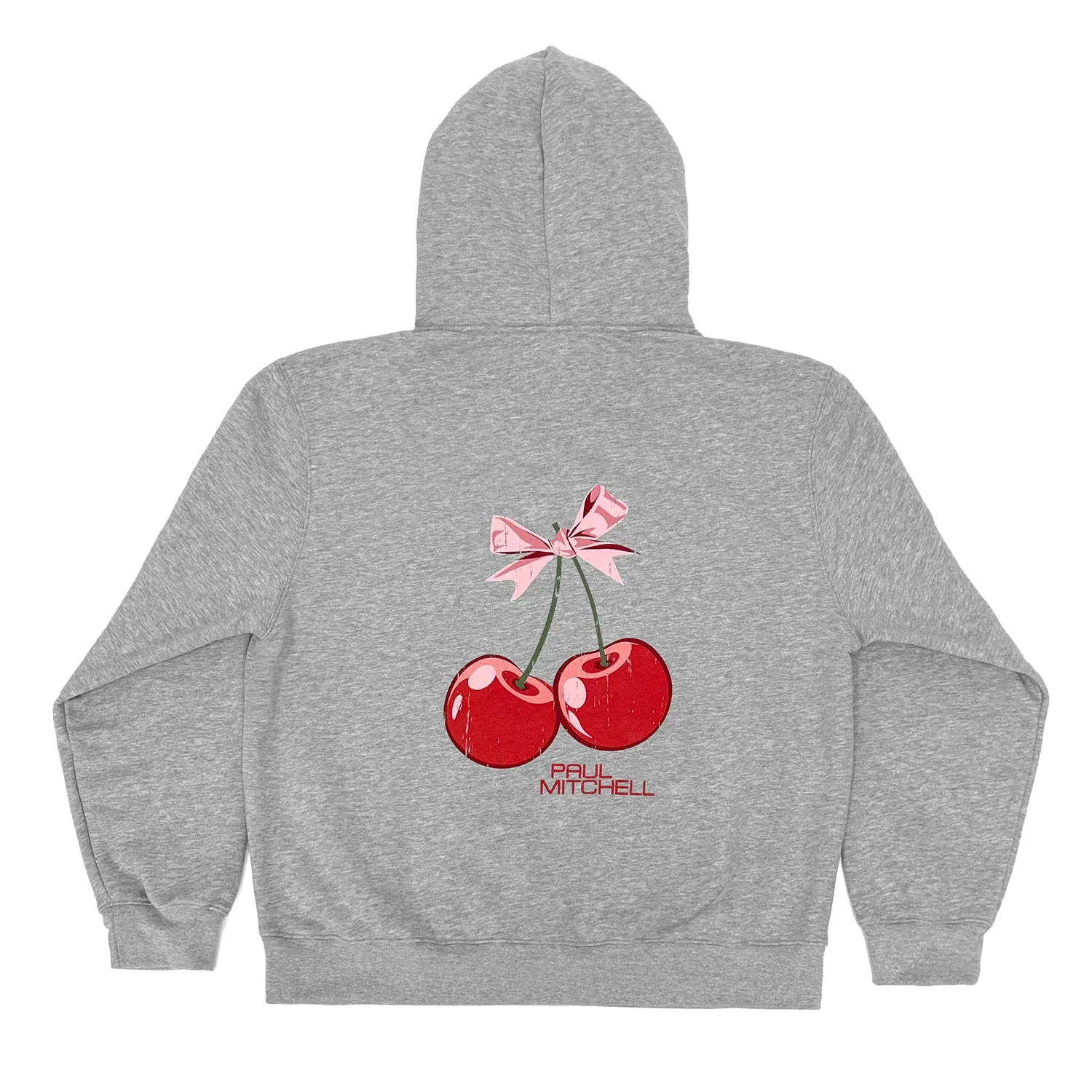Paul Mitchell Cherry Hoodie Kapuzenpulli L Kirsch-Rückenprint