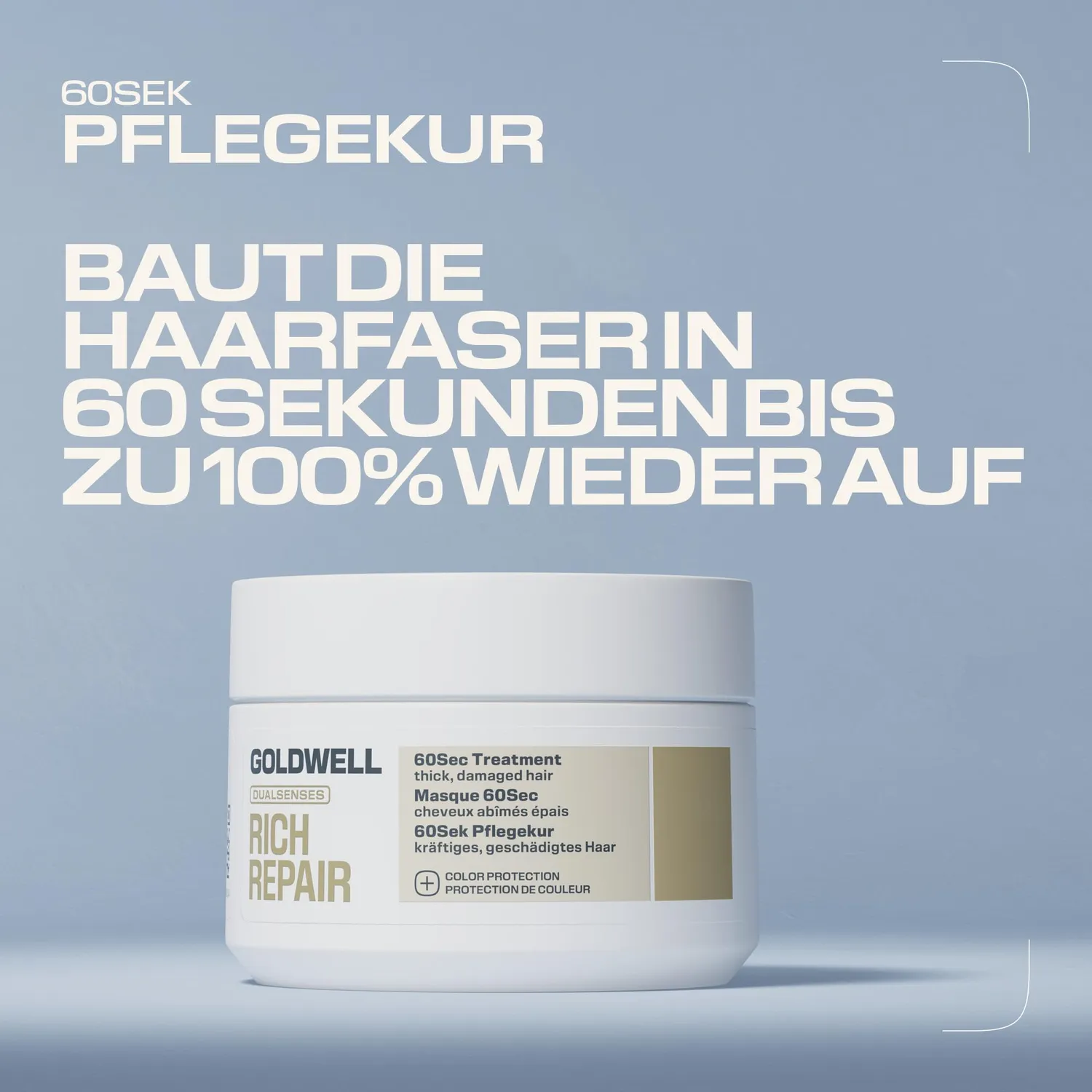 Goldwell Dualsenses Rich Repair 60 Sek. Kur 200 ml geschädigtes Haar