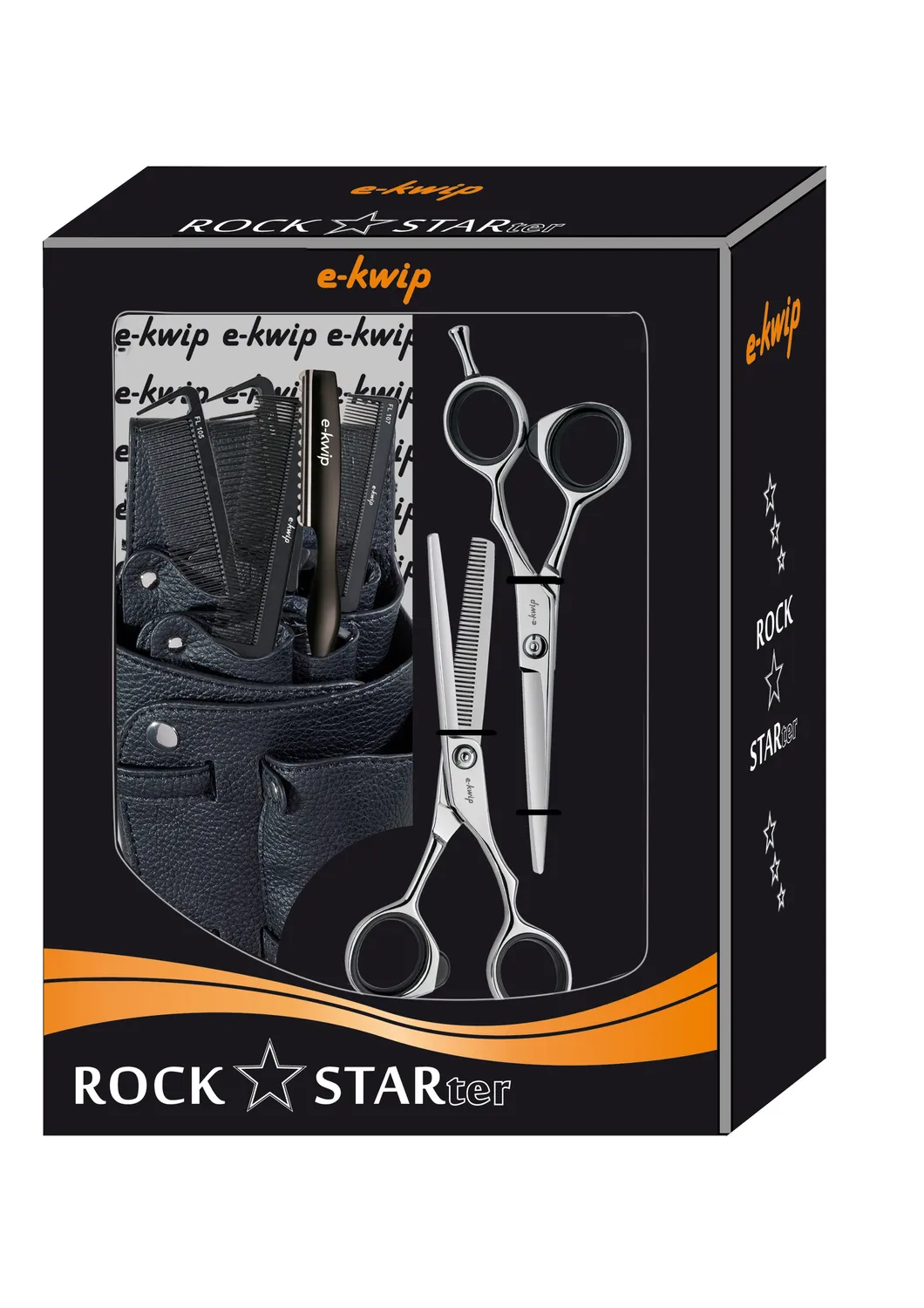 e-kwip Rockstarter Set Scheren-Set 5,5 Zoll