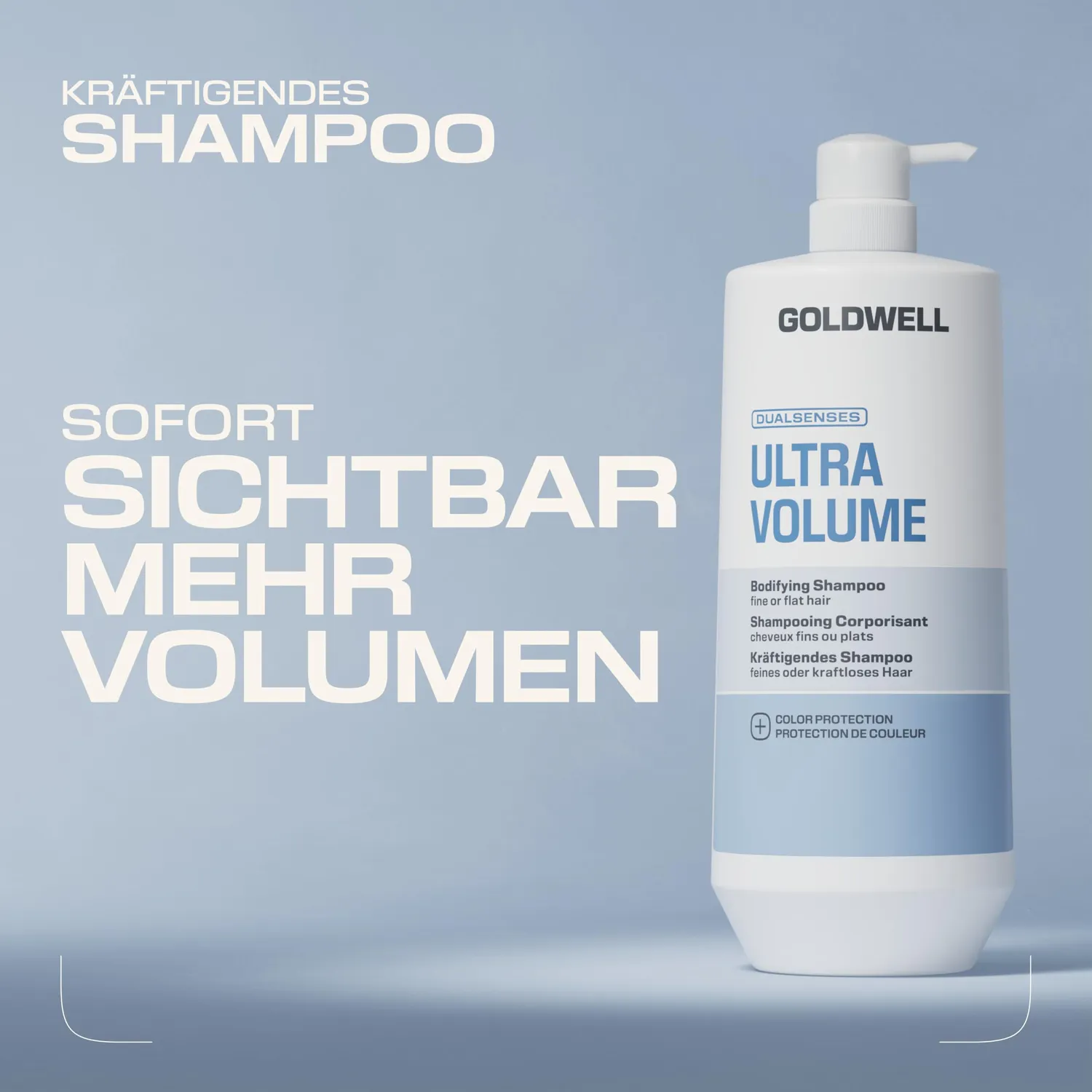 Goldwell Dualsenses Ultra Volume Shampoo 1 l feines Haar