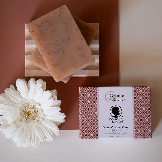 Noireônaturel Granité de Goyave Peeling-Seife Bio 10%