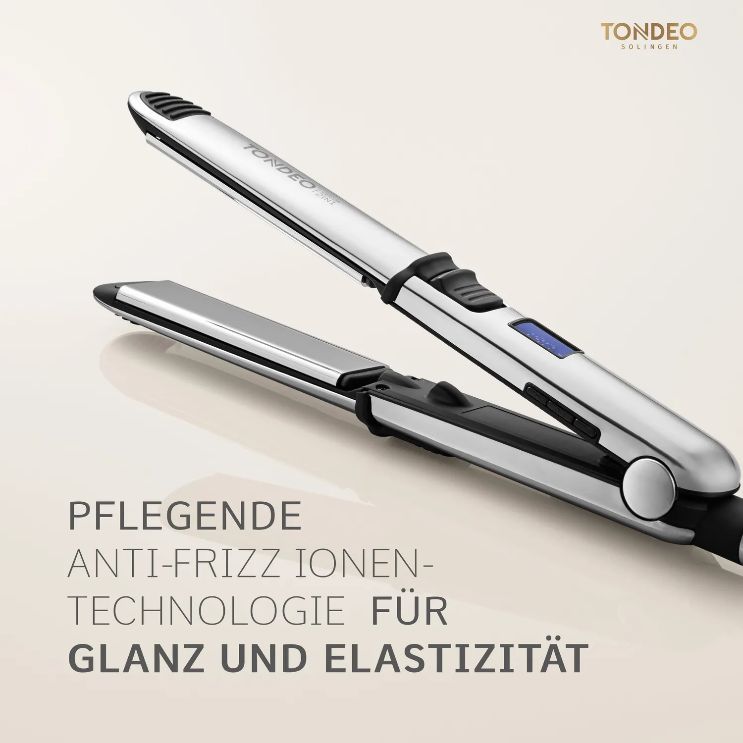 Tondeo Cerion 2in1 Glätteisen Titan-Keramik 230 Grad