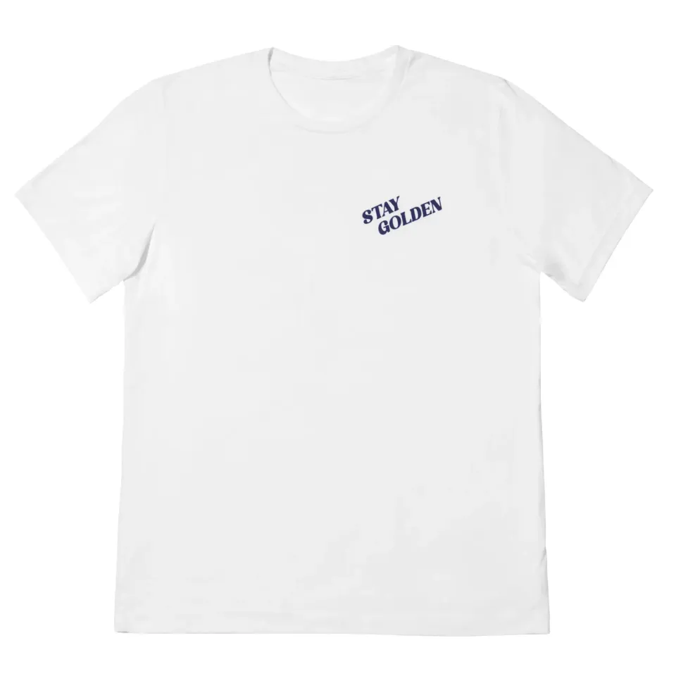 Paul Mitchell Stay Golden T-Shirt Weiß leicht