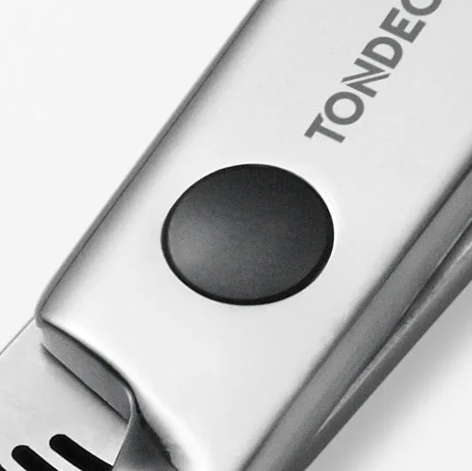 TONDEO Earl Tulip 38 Effilierschere Silber