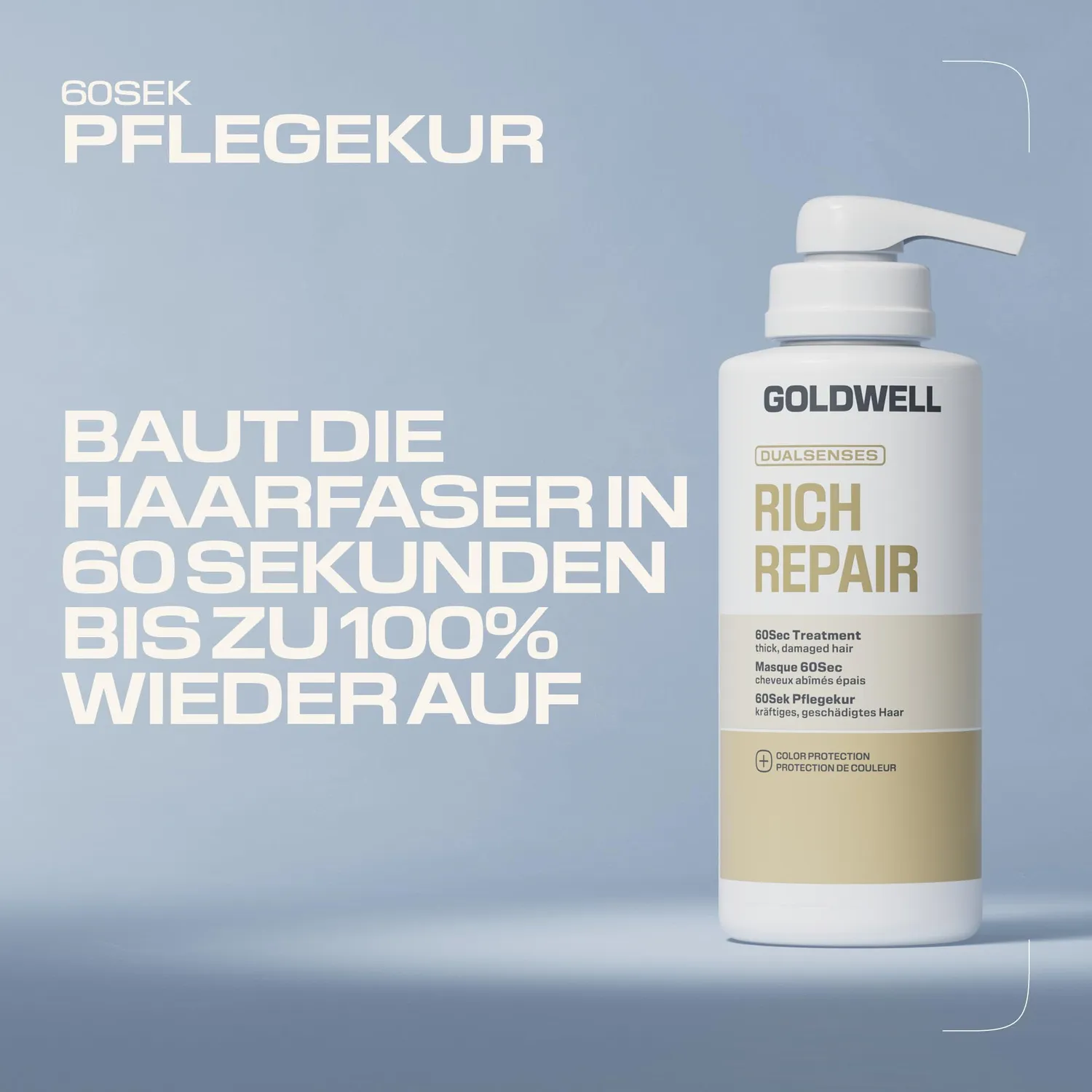 Goldwell Dualsenses Rich Repair Kur 60 Sek 500 ml intensiv
