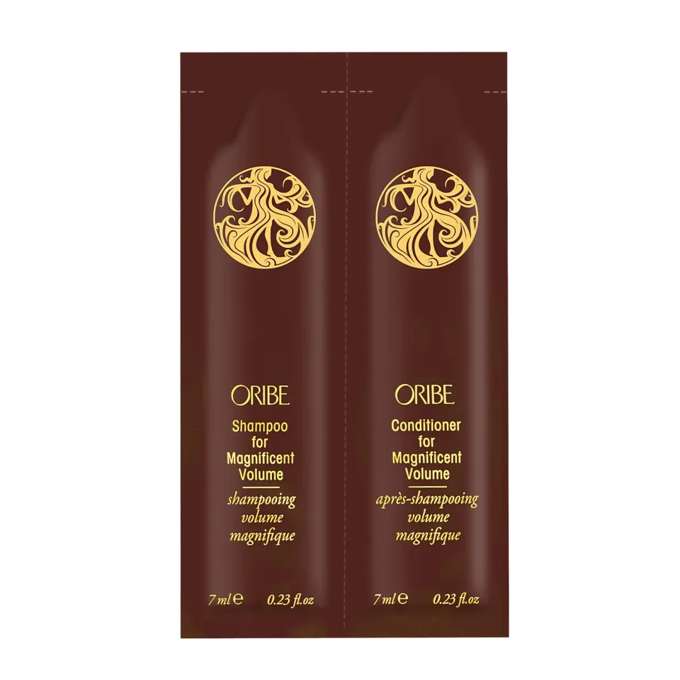 Oribe Magnificent Volume Shampoo Conditioner Sachet Probe