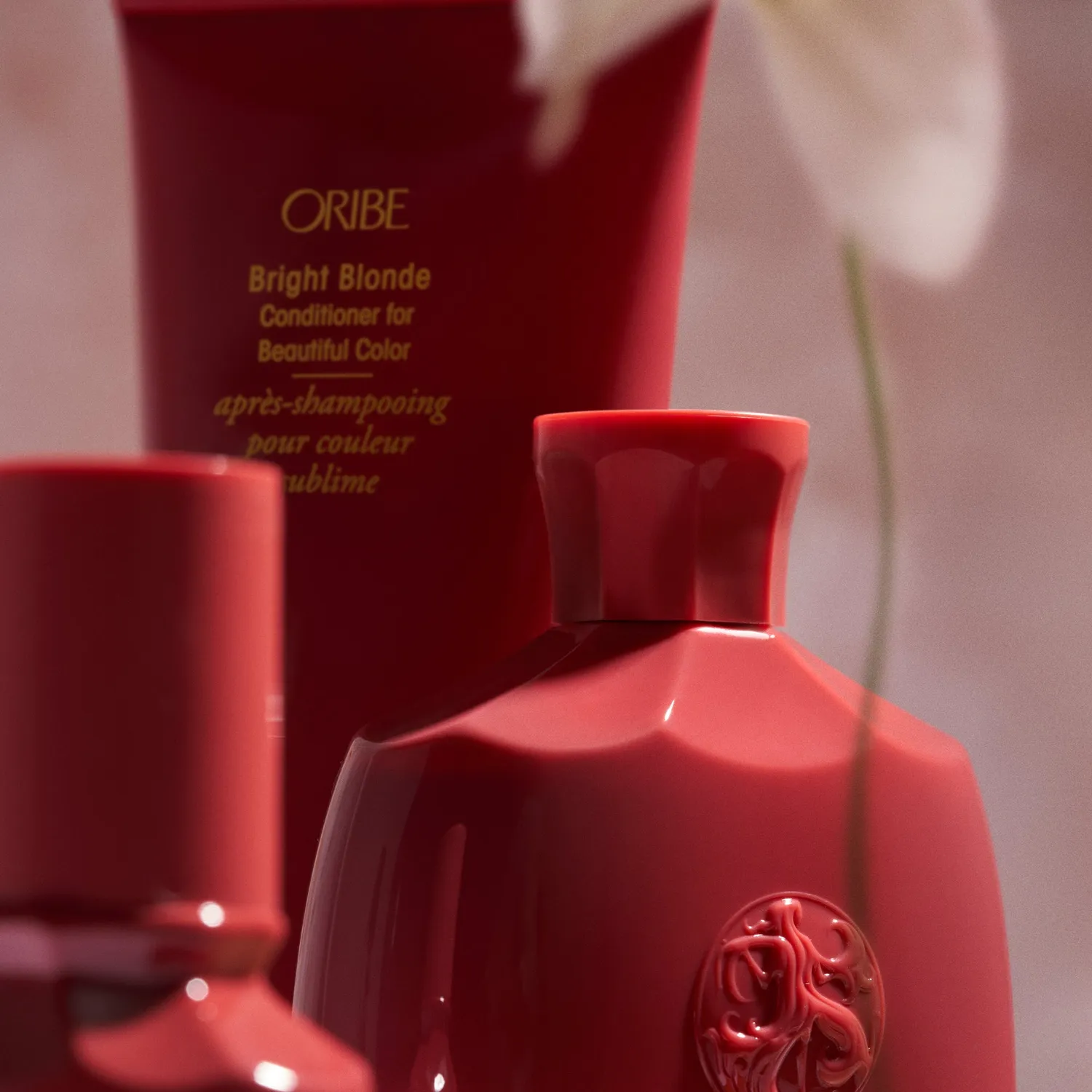 Oribe Bright Blonde Essentials Haarset 3-teilig Blond