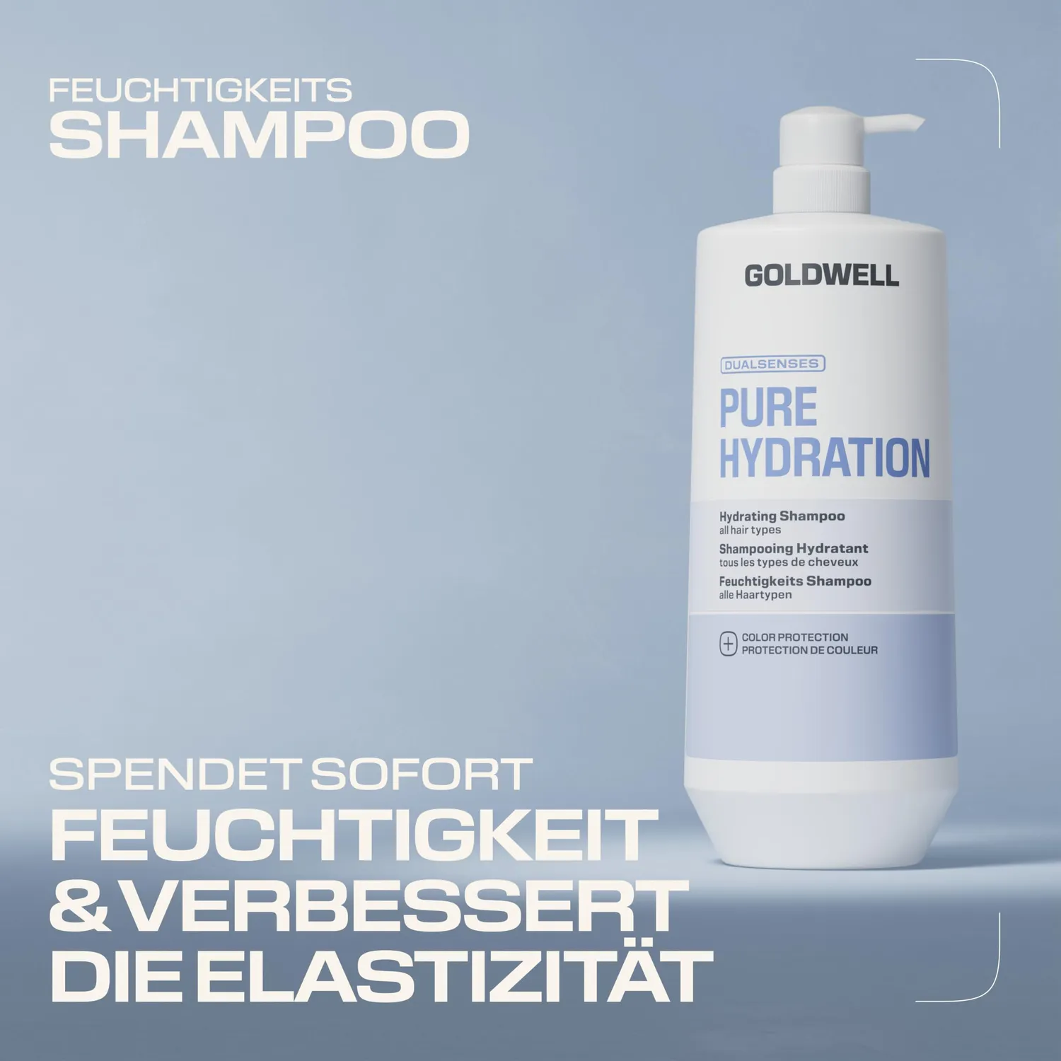 Goldwell Dualsenses Pure Hydration Shampoo 1 l Feuchtigkeit