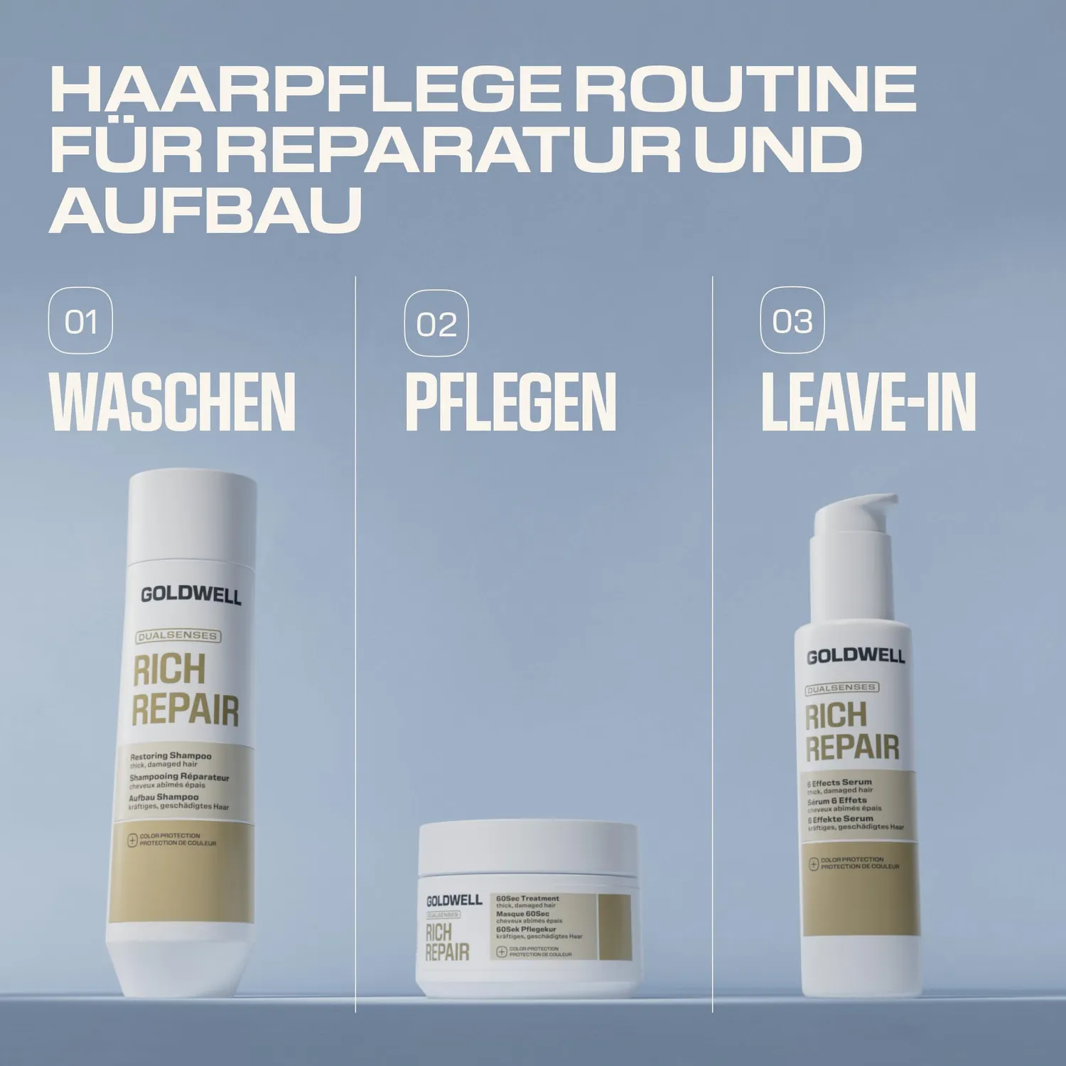 Goldwell Dualsenses Rich Repair 6 Effekte Serum geschädigtes Haar
